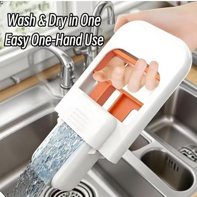 Multifunctional mini foldable mop