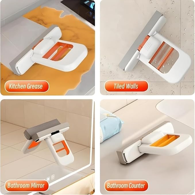 Multifunctional mini foldable mop