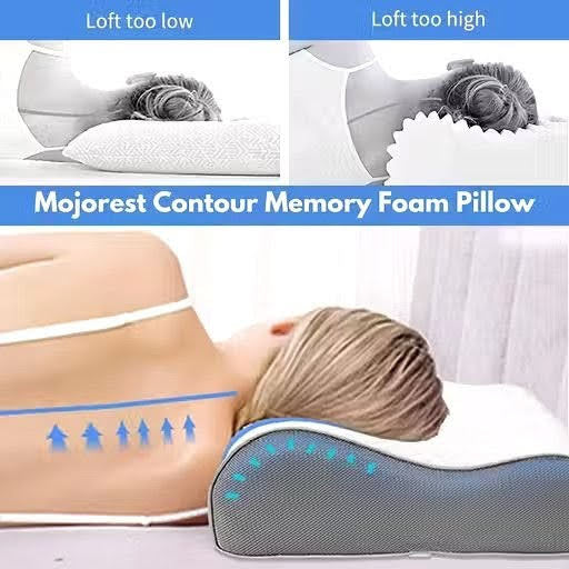 Orthopedic Memory Foam Pillow for Neck Pain Relief
