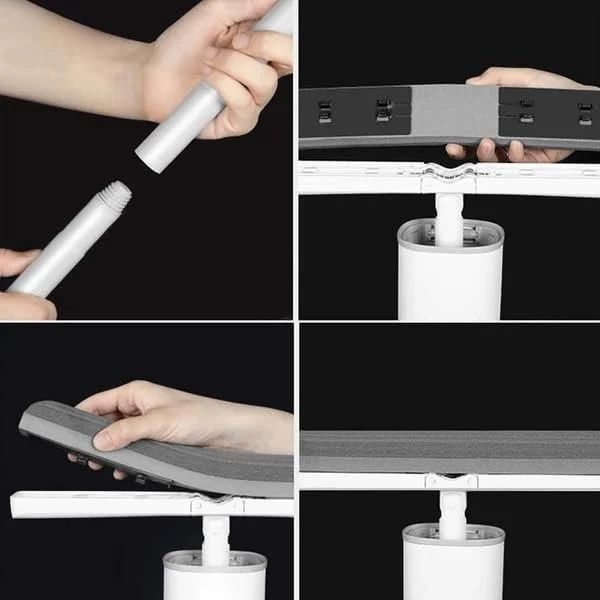 Premium Self-Squeezing Lazy Mop - Wet & Dry