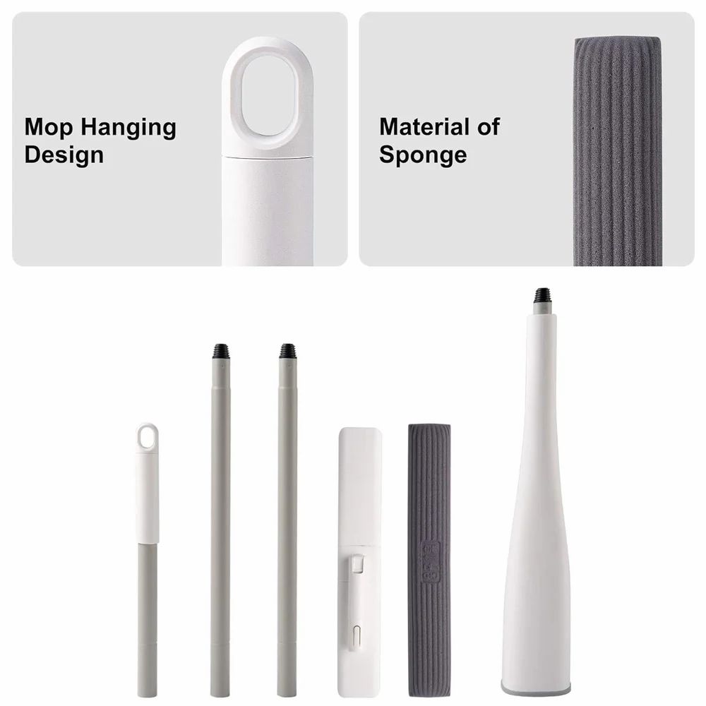 Premium Self-Squeezing Lazy Mop - Wet & Dry