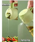 2-in-1 Oil Sprayer & Dispenser Bottle
