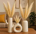 Premium Ceramic Vase Set – Pack of 3