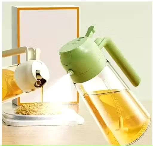 2-in-1 Oil Sprayer & Dispenser Bottle