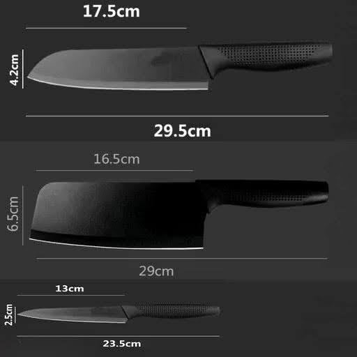 NAND IMPORTER 3-Piece Professional Kitchen Knife Set